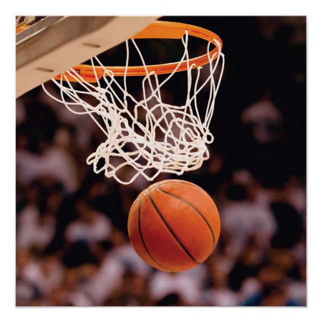 Póster Pontuação de Basquete (Frente)