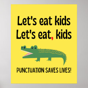 Poster Pontuação Salva Vidas - Vamos Eat Kids