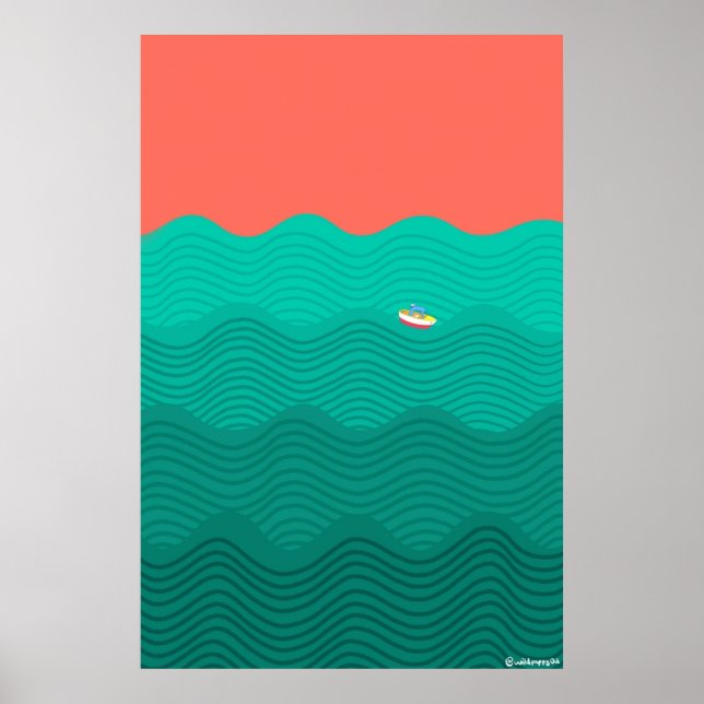 Poster Ponyo Inspirou (Frente)