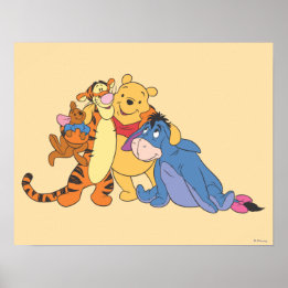 Póster Pooh & Amigos 7
