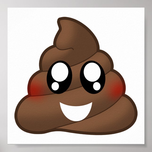 Póster Poop Emoji (Frente)