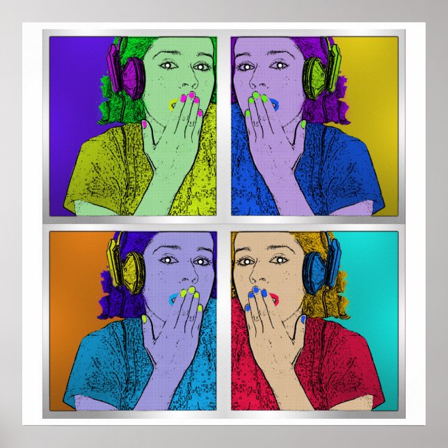Poster Pop Art (Frente)