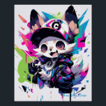 Póster Pop Art Anime Chihuahua Dog 003 - Victoria Sasuke<br><div class="desc">[ Pinturas de Arte de Alta Qualidade ] ● Acrílico no papel ● 8.000~10.000pixel ● 500dpi scanner Victoria Sasuke 】 Ilustrator que ama anime japonês e cães Kawaii. Ela desenhar cachorros alegres e expressivos em um estilo colorido e POP. Estas pinturas vão animar a sua vida quotidiana.</div>