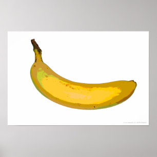 Póster Pop Art Banana Print