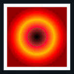 Poster Pop Art ConcentricTargets 01<br><div class="desc">Pop Art inspirou gráfico com um toque contemporâneo.</div>