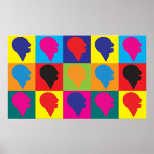 Póster Pop art da terapia da fala