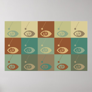 Poster Pop art do Hypnotism