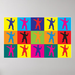 Poster Pop art do qui da TAI
