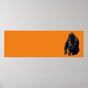 Poster Pop Art Gorilla