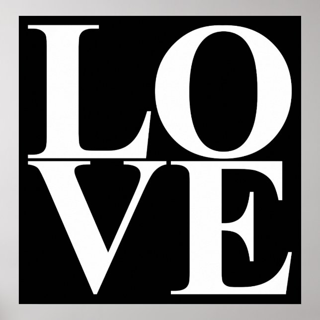 Póster Pop Art LOVE (Frente)