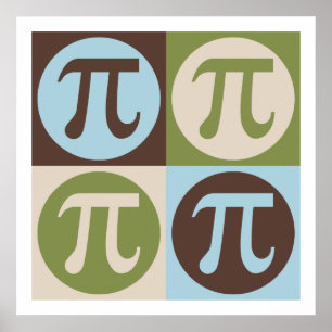 Póster Pop Art Math