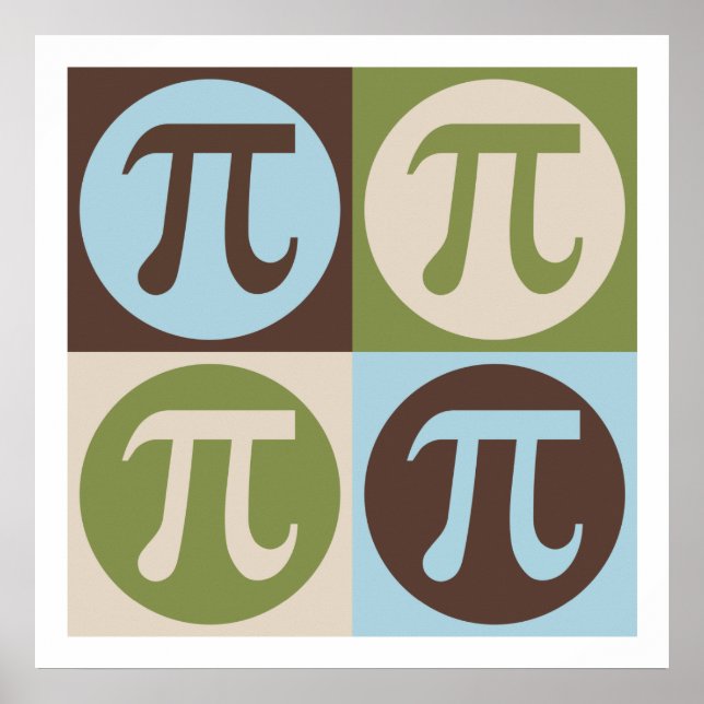 Póster Pop Art Math (Frente)