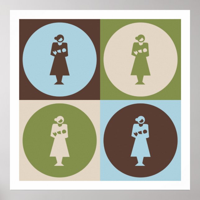 Póster Pop Art Midwifery (Frente)