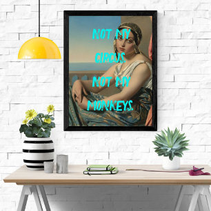 Póster Pop Art Painting Not My Circus Sassassy Poster