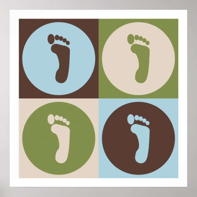 Póster Pop Art Podiatry (Frente)