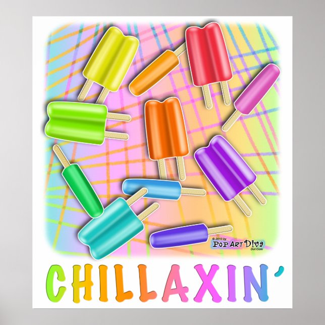 PÓSTER POP ART POPSICLES (Frente)
