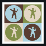 Póster Pop Art Tai Chi<br><div class="desc">Pop Art Tai Chi. Adquira este design divertido com seu passatempo,  ocupação ou obsessão em t-shirts,  adesivos e muito mais. Eles também fazem presentes de excelente!</div>