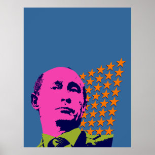 Poster Pop art Vladimir Putin