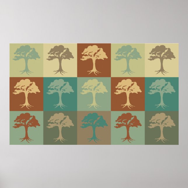 Poster Pop de Arte da Ciência Ambiental (Frente)