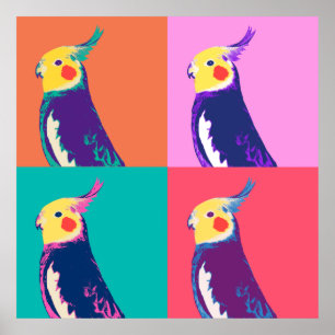 Poster Pop de Cockatiel