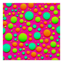 Pop de Design de cor da bolha vibrante