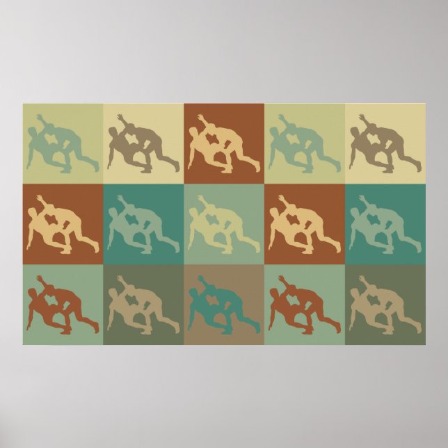 Poster Pop de luta (Frente)