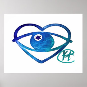 Poster Pop de Mau de Coração