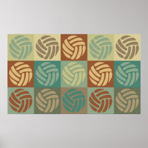 Póster Pop de Voleibol