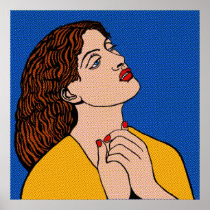 Póster Pop Grrl de Pre-Raph