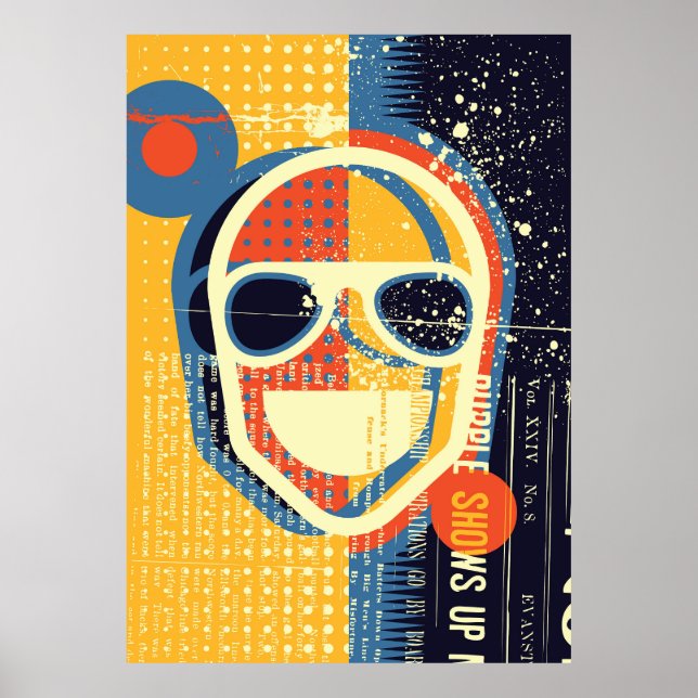 Poster Pop moderna (Frente)