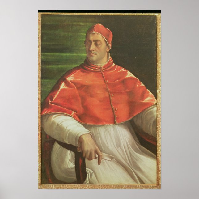 Póster Pope Clement VII c.1526 (Frente)