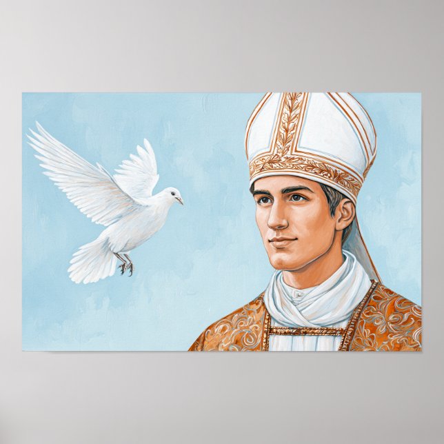 Poster Pope Saint Fabian: The Sign of the Dove (Frente)