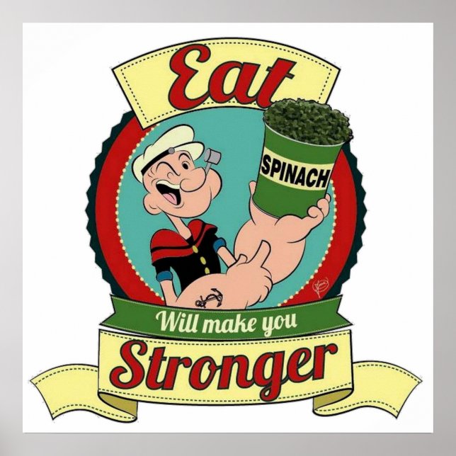 Poster Popeye, o marinheiro (Frente)