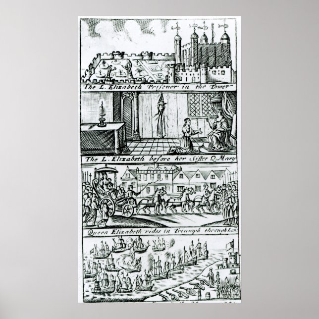 Poster Popish Plot, 1588 (Frente)