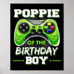 Poster Poppie Das Decorações De Aniversário Do Menino Vid