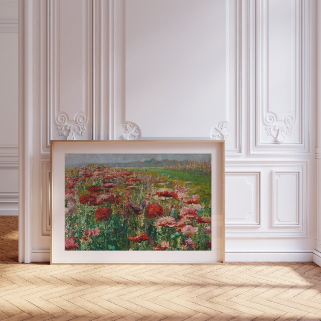 Poster Poppies Blooming | Olga Wisinger-Florian (Criador carregado)