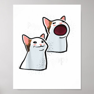 Poster Popping Cat Meme Pop Cat