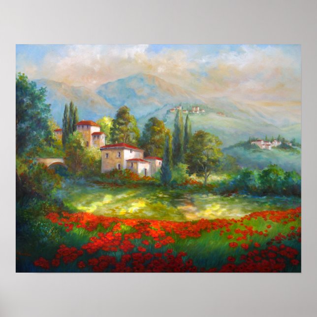 Póster Poppy Fields (Frente)