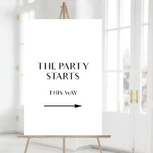 Por aqui para o sinal da festa, Sinal de Seta Dire