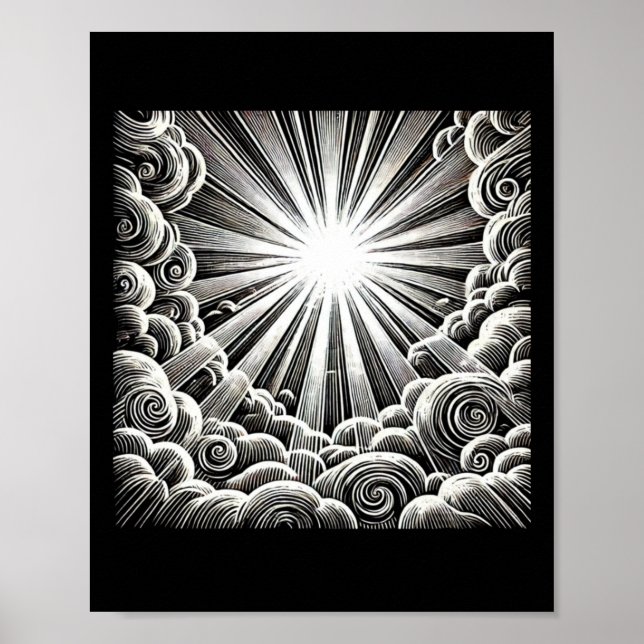 Poster Por Aspera Ad Lux Sticker (Frente)