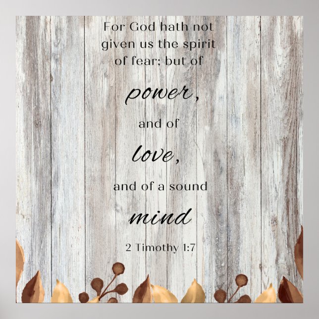 Poster Por Deus Não Tem Bíblia Motivacional Verdadeiramen (Frente)