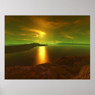 Poster pôr do alienígena