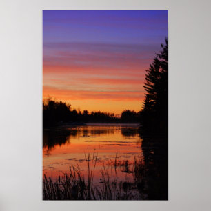 Póster Por do sol