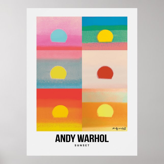 Poster Pôr do sol (Frente)