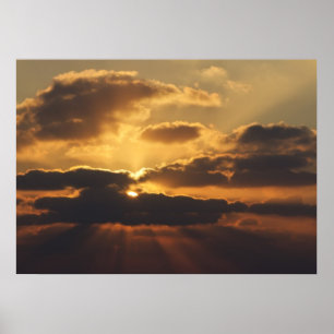 Poster Pôr do sol