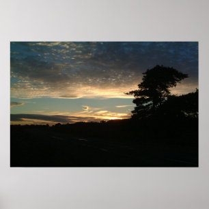 Poster Por do sol