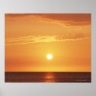 Póster Por do sol