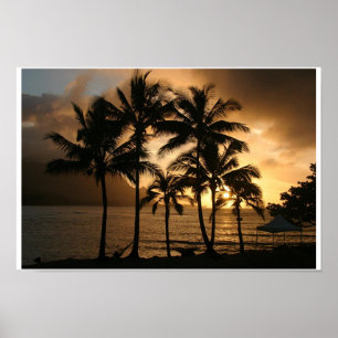 Póster Por do sol