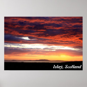 Poster pôr do sol