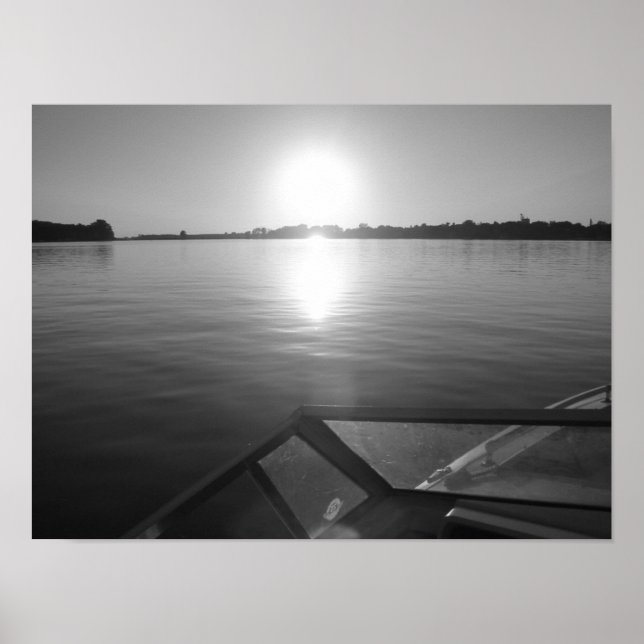 Póster pôr do sol (Frente)